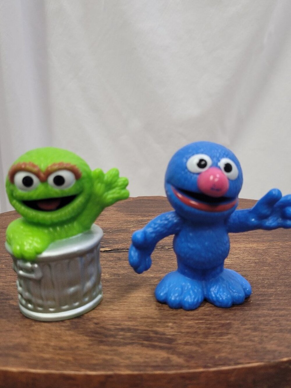 Sesame Workshop 2013 Baby Grover and Baby Oscar The Grouch 3 inch Hasbro